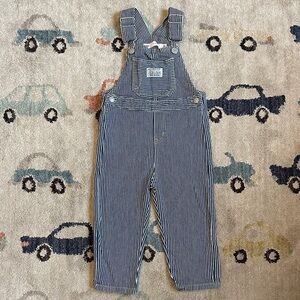 Levi’s Toddler Railroad Striped Overalls 3T